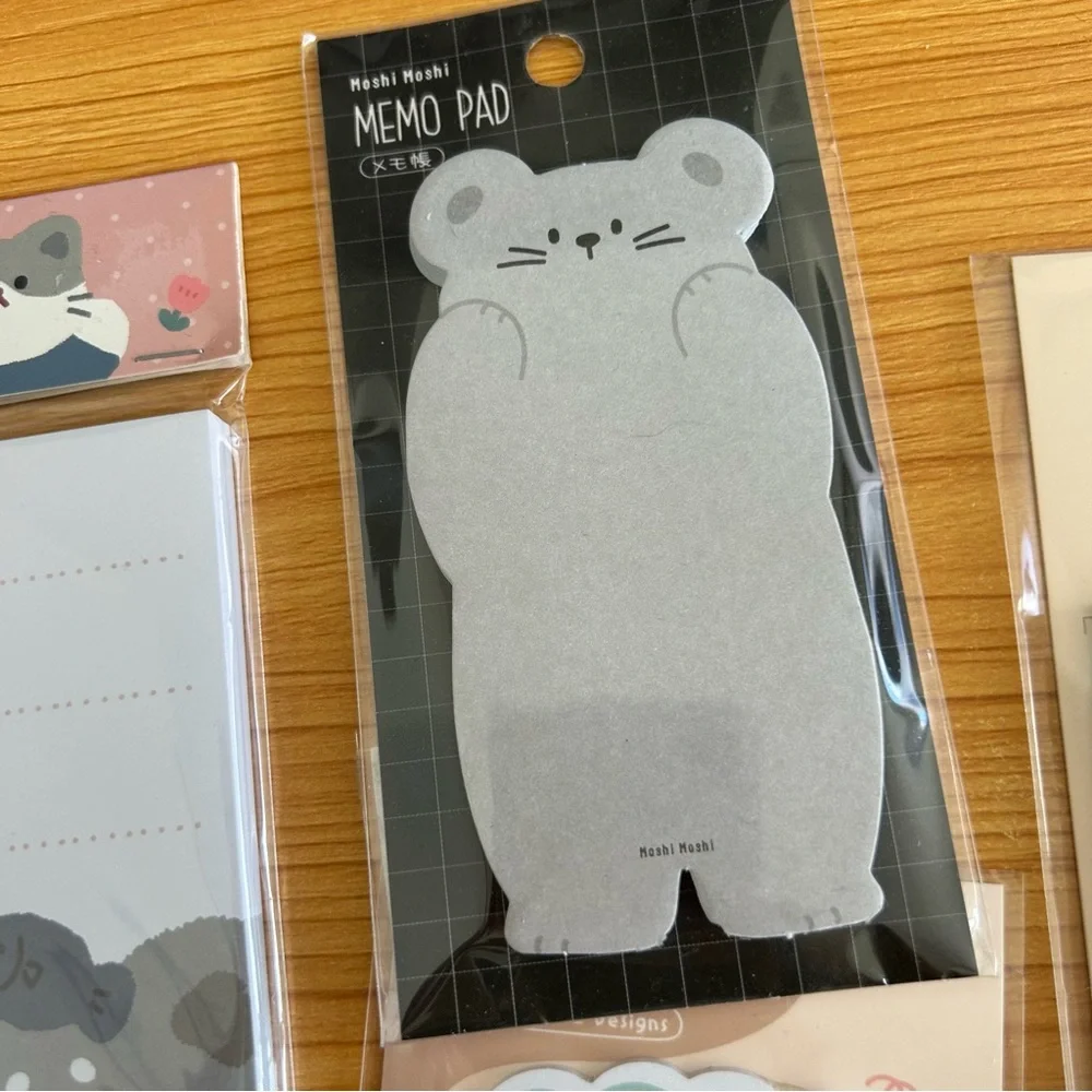 Set of 4 - Japanese Stationary Notepad Set